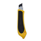 Couteau en plastique de coupeur, couteau 18mm, couteau automatique de coupeur de couteau d'utilité d'automatique-serrure de 18mm ABS+TPR