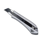 Usinez le couteau, le couteau de coupeur de papier, couteau de service escamotable de rupture d'automatique-serrure de 18mm ABS+TPR outre de couteau