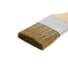 Les Brosse plate à la manche bois naturel poncé de filament synthétique faciles à utiliser nettoient et manipulent