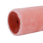 Rouleau de peinture de short de peinture pour bâtiments, diamètre en nylon rose acrylique du rouleau de peinture 46mm